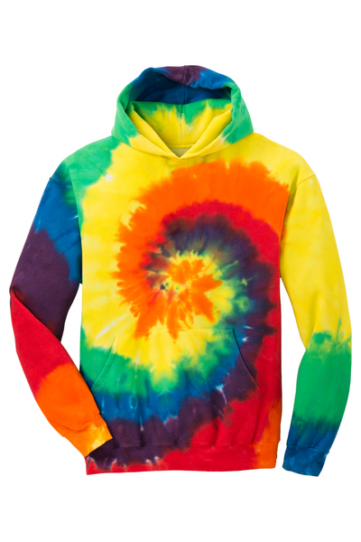 Port & Company Youth Tie-Dye Pullover Hooded Sweatshirt