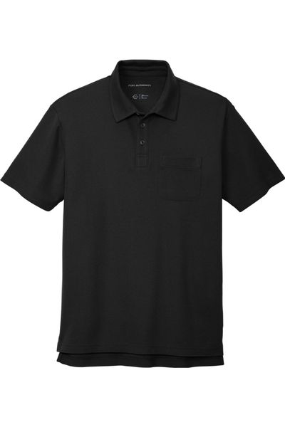 Port Authority C-FREE Cotton Blend Pique Pocket Polo