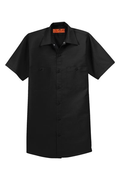 Red Kap Long Size, Short Sleeve Industrial Work Shirt