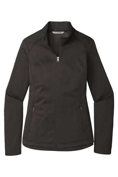 Port Authority Ladies Diamond Heather Fleece Full-Zip Jacket