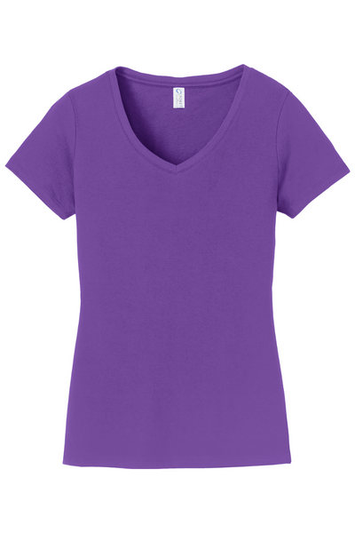 Port & Company Ladies Fan Favorite V-Neck Tee