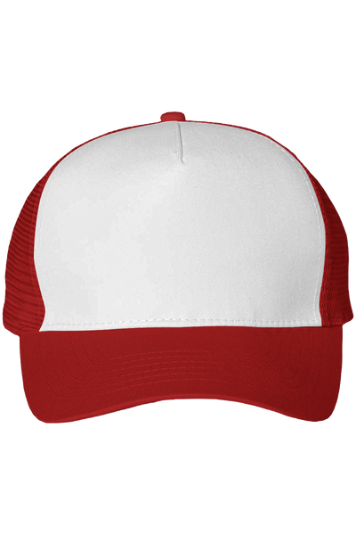 Mega Cap Recycled PET Mesh-Back Trucker Cap