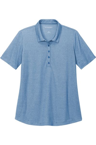Port Authority Ladies Fine Pique Blend Polo