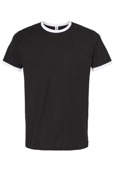 Unisex Fine Jersey Ringer T-Shirt