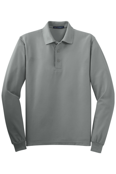 Port Authority Tall Silk Touch™ Long Sleeve Polo