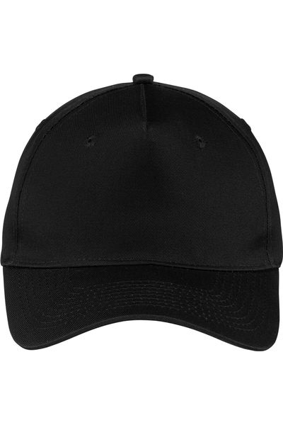 Port & Company Five-Panel Twill Cap