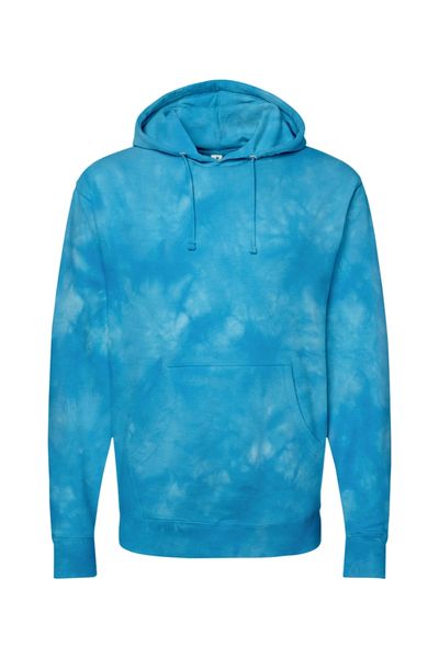 Independent Trading Co. Unisex Midweight Tie-Dyed Hooded Sweatshirt