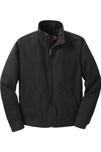 CornerStone Washed Duck Cloth Flannel-Lined Work Jacket