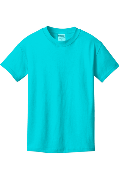 Youth Port & Company Beach Wash Garment-Dye Tee