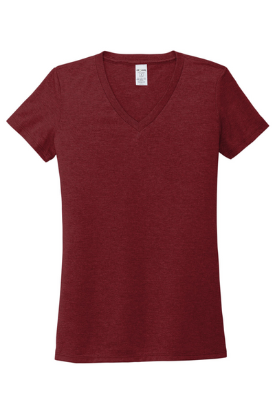 Allmade Women’s Tri-Blend V-Neck Tee