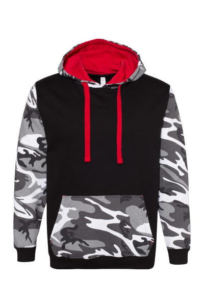 Code Five Fashion Camo Hooded Sweatshirt