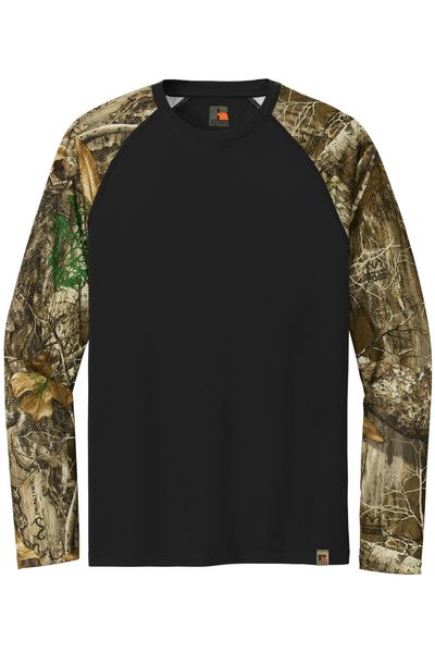 Russell Outdoors Realtree Colorblock Performance Long Sleeve Tee