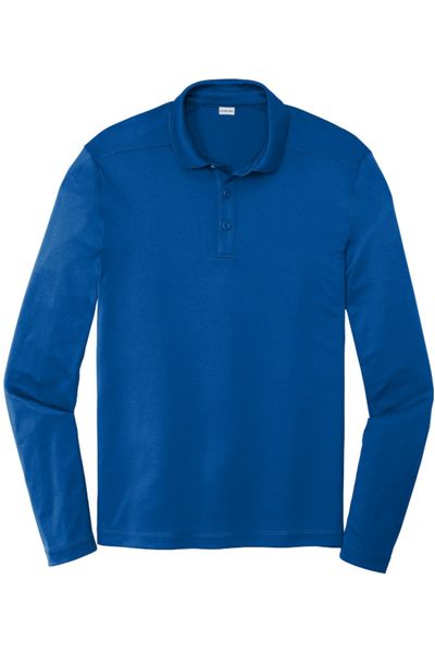 Sport-Tek Posi-UV™  Pro Long Sleeve Polo