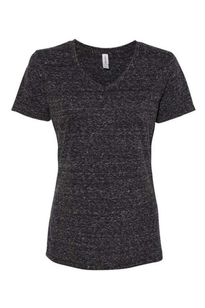 Women's Snow Heather Jersey V-Neck T-Shirt