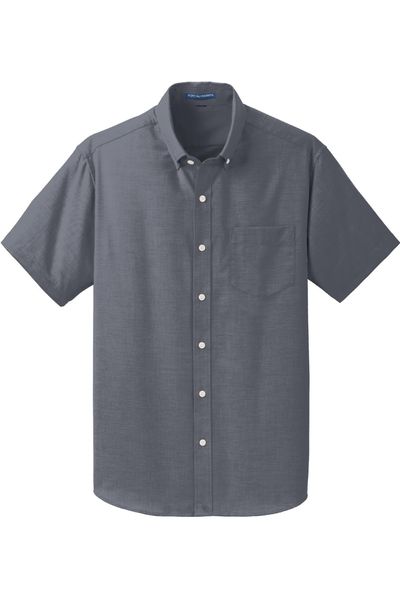 Port Authority Short Sleeve SuperPro Oxford Shirt