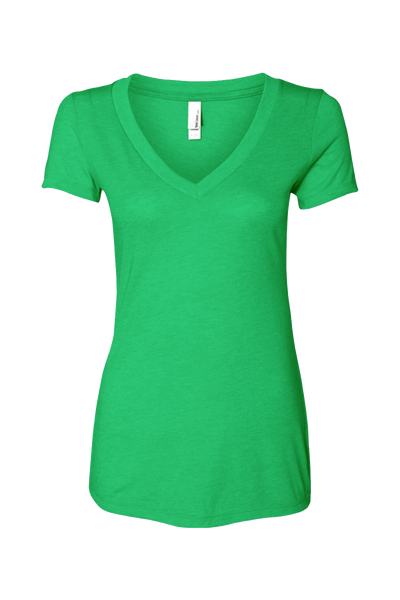 Next Level Women's Triblend Deep V
