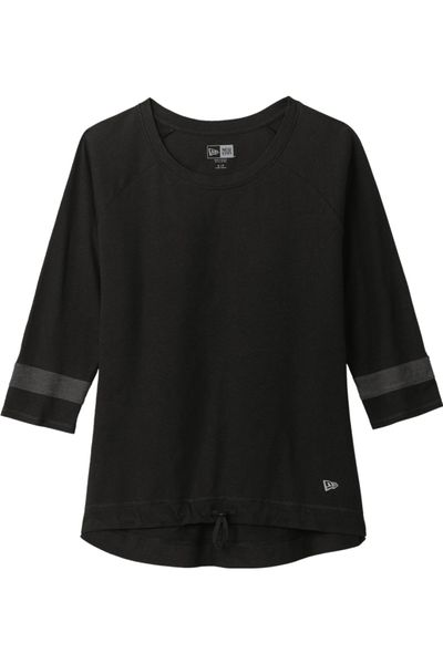 New Era Ladies Tri-Blend 3/4-Sleeve Tee