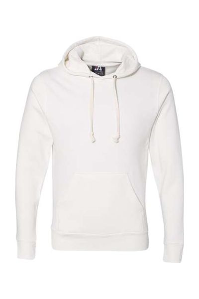 J America Triblend Fleece Hooded Sweatshirt