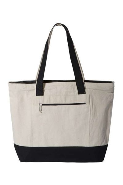 Q-Tees 19L Zippered Tote