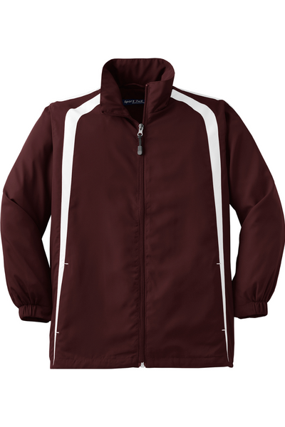 Sport-Tek® Youth Colorblock Raglan Jacket