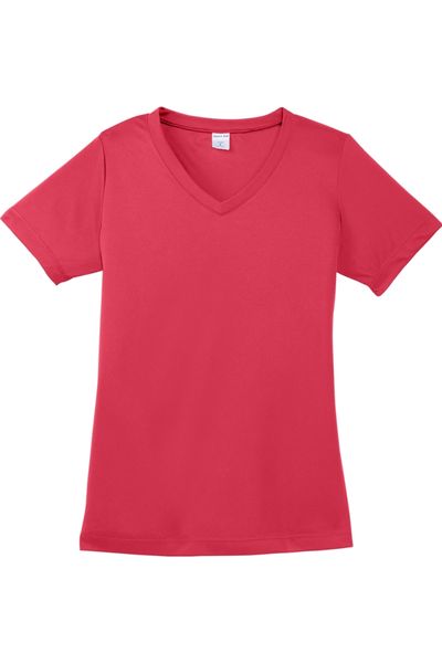 Sport-Tek Ladies PosiCharge Competitor V-Neck Tee