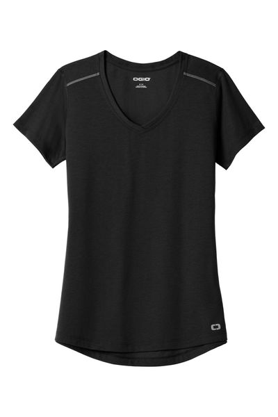 OGIO ENDURANCE Ladies Peak V-Neck Tee