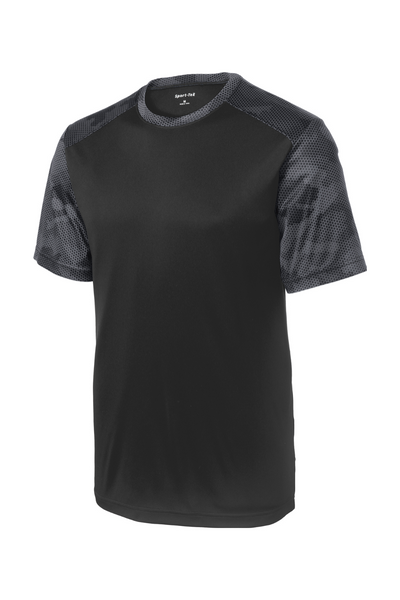 Sport-Tek® CamoHex Colorblock Tee