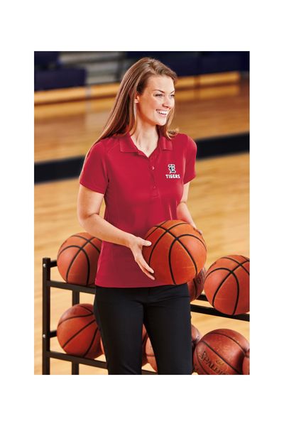 Sport-Tek Ladies Dry Zone Raglan Accent Polo