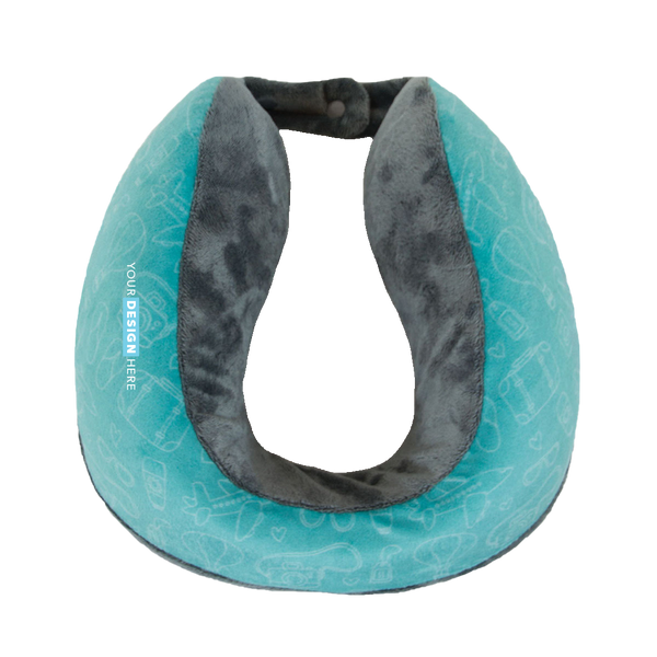 Sublimated Memory Foam Travel Pillow