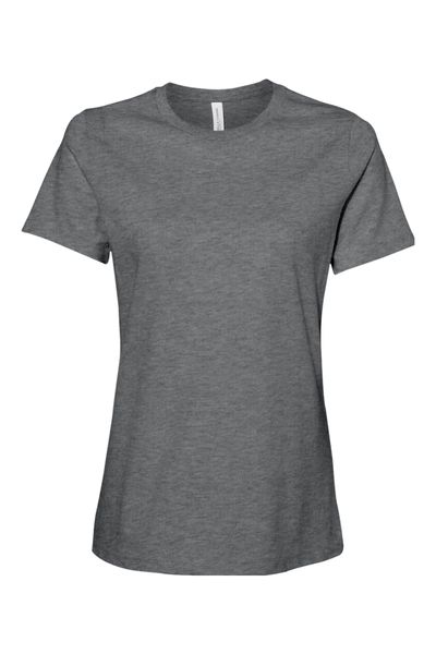Bella + Canvas Women’s Relaxed Fit Heather CVC Tee
