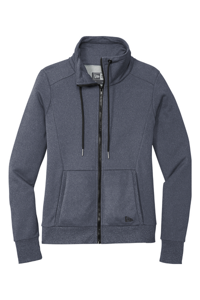 New Era Ladies Performance Terry Full-Zip Cowl