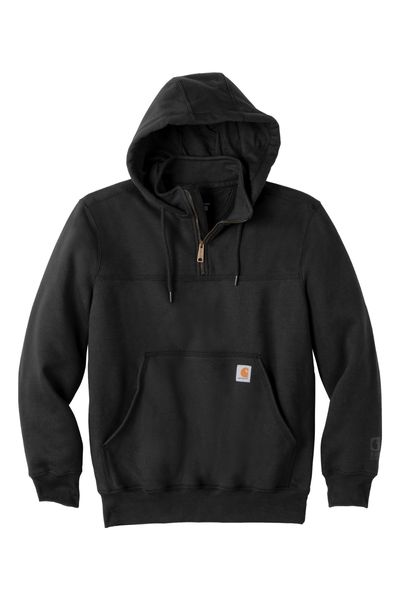 Carhartt Rain Defender Paxton Heavyweight Hooded Zip Mock Sweatshirt