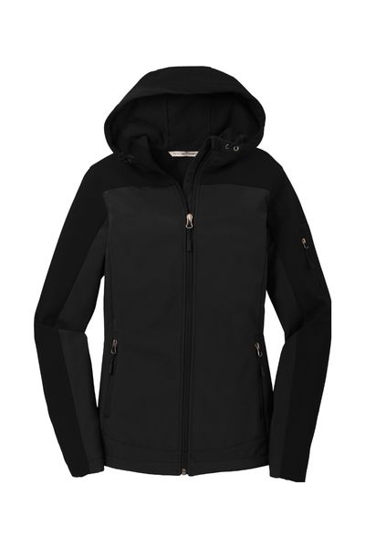 Port Authority Ladies Hooded Core Soft Shell Jacket