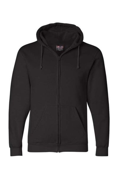 Bayside USA-Made Full-Zip Hooded Sweatshirt