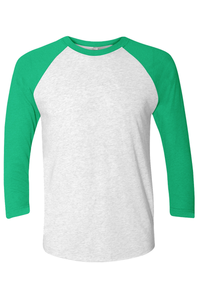 Next Level Unisex Tri-Blend Three-Quarter Sleeve Raglan Tee