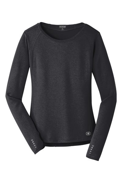 OGIO ENDURANCE Ladies Long Sleeve Pulse Crew