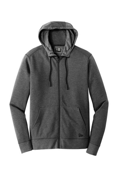 New Era Tri-Blend Fleece Full-Zip Hoodie