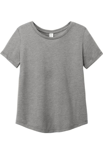 Allmade Women's Relaxed Tri-Blend Scoop Neck Tee
