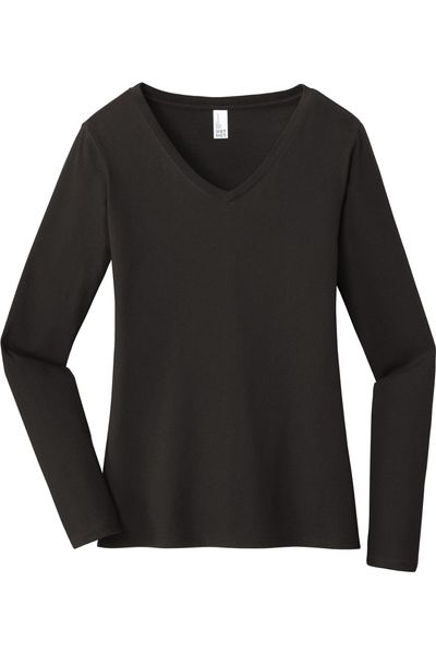 District Women's Very Important Tee Long Sleeve V-Neck