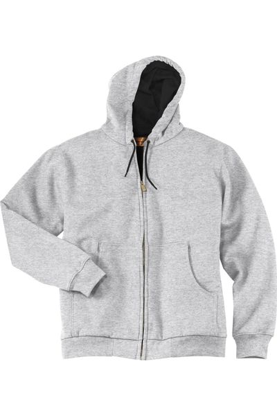 CornerStone - Heavyweight Full-Zip Hooded Sweatshirt with Thermal Lining