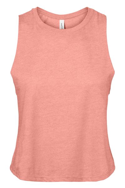 Bella + Canvas Women's Racerback Cropped Tank