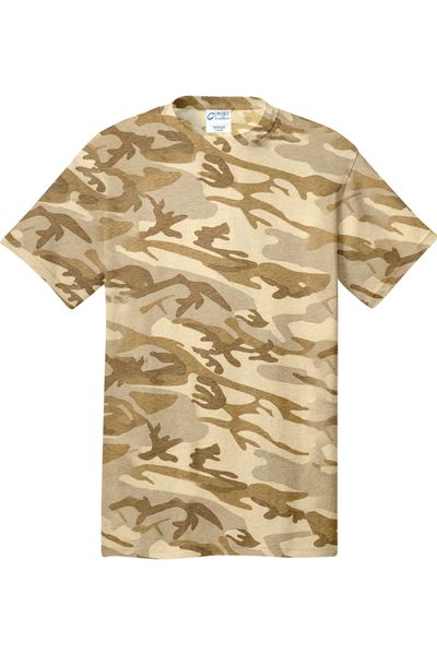 Port & Company Core Cotton Camo Tee