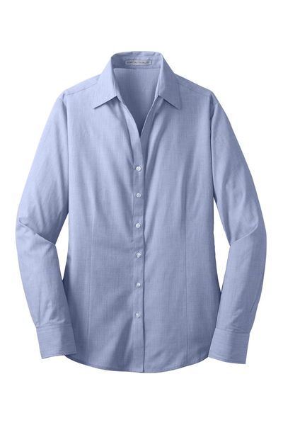 Port Authority Ladies Crosshatch Easy Care Shirt