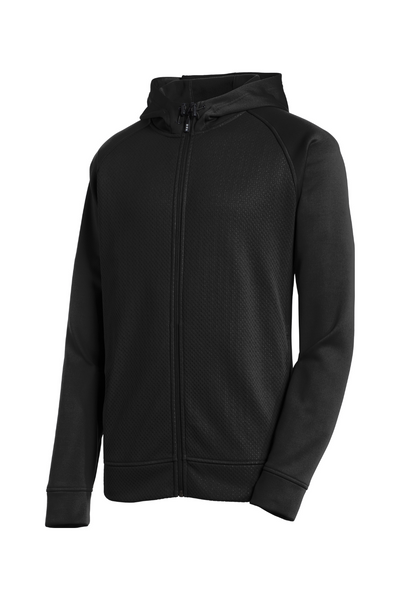 Sport-Tek Rival Tech Fleece Full-Zip Hooded Jacket
