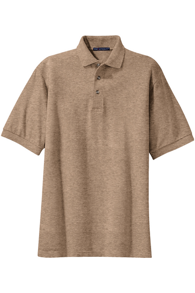 Port Authority Heavyweight Cotton Pique Polo
