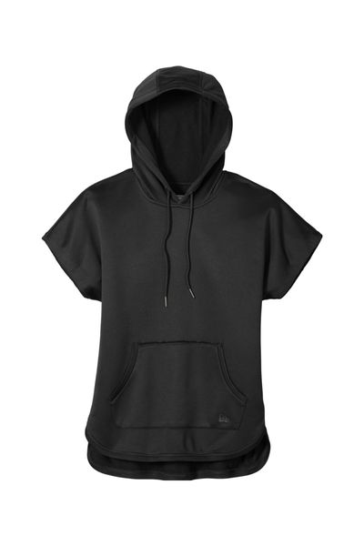 New Era Ladies Performance Terry Short Sleeve Hoodie