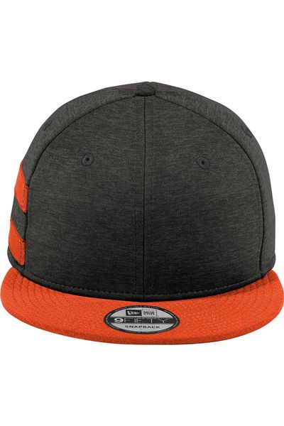 New Era Shadow Heather Striped Flat Bill Snapback Cap