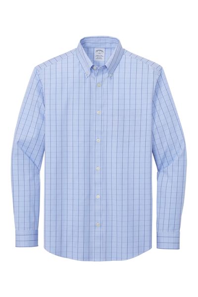 Brooks Brothers Wrinkle-Free Stretch Patterned Shirt
