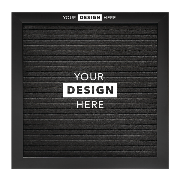 Felt Board with Letters