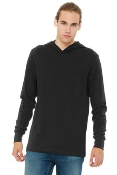 Bella+Canvas® Unisex Jersey Long Sleeve Hoodie
